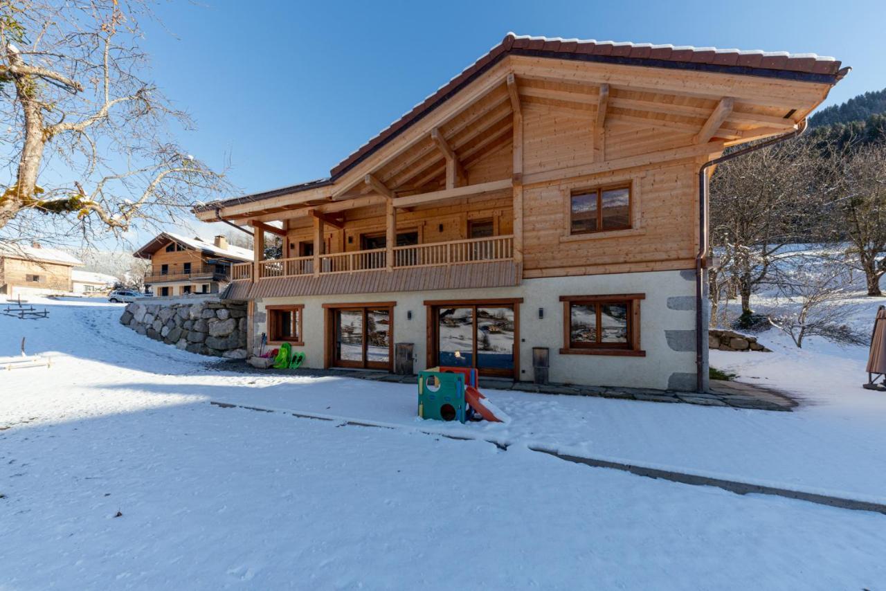 Les Picaillons - Le Chalet Les Villards-sur-Thônes Eksteriør bilde